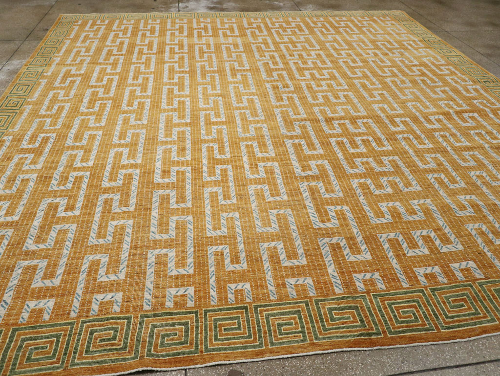 Modern East Turkestan Khotan Large Square Room Size Carpet, No.33409 - Gsblank