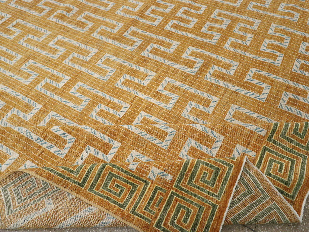 Modern East Turkestan Khotan Large Square Room Size Carpet, No.33409 - Gsblank