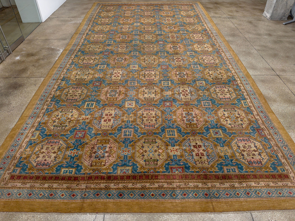 Antique English Axminster Oversize Carpet, No.33411 - Gsblank