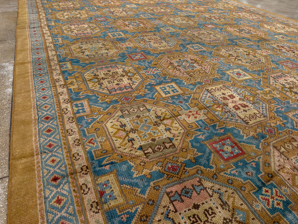 Antique English Axminster Oversize Carpet, No.33411 - Gsblank