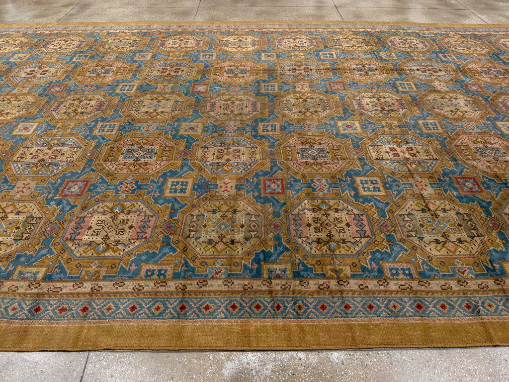 Antique English Axminster Oversize Carpet, No.33411 - Gsblank