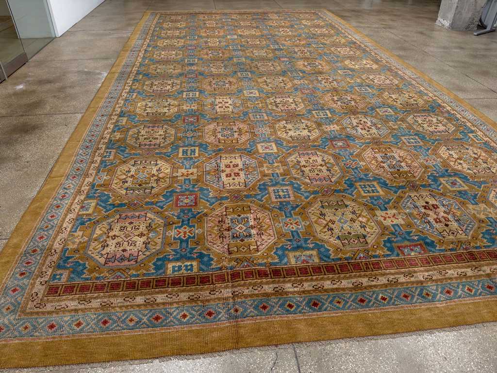 Antique English Axminster Oversize Carpet, No.33411 - Gsblank
