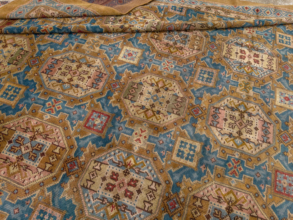 Antique English Axminster Oversize Carpet, No.33411 - Gsblank