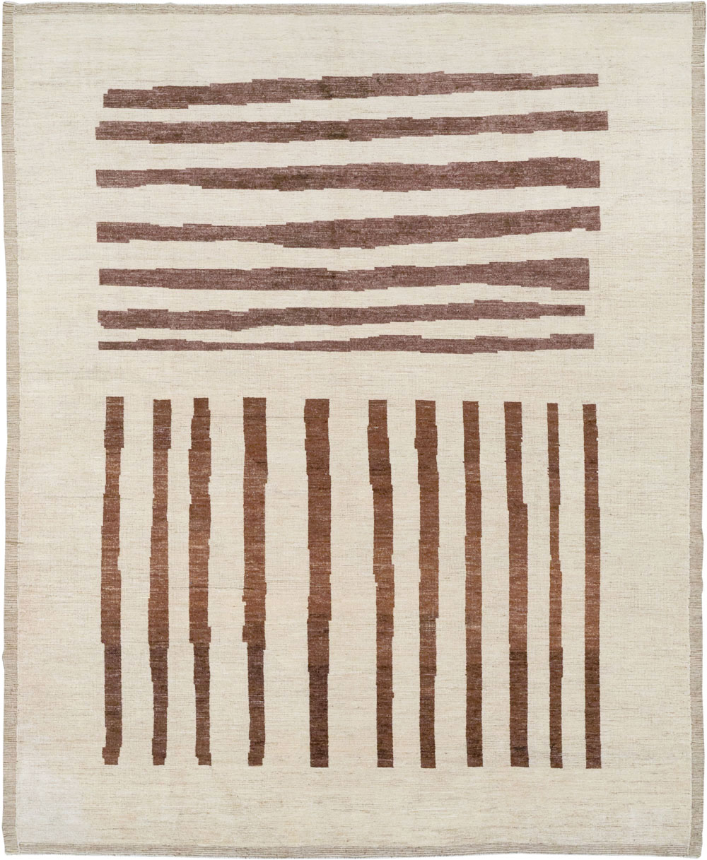 Modern Moroccan Room Size Carpet, No.33418 - Gsblank