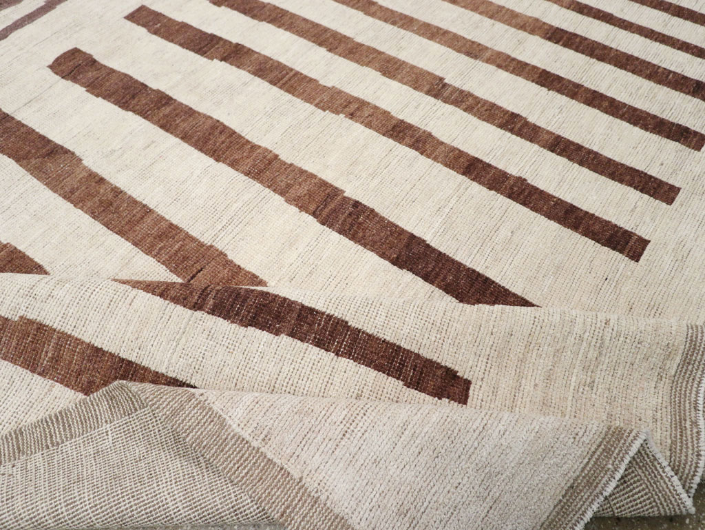 Modern Moroccan Room Size Carpet, No.33418 - Gsblank