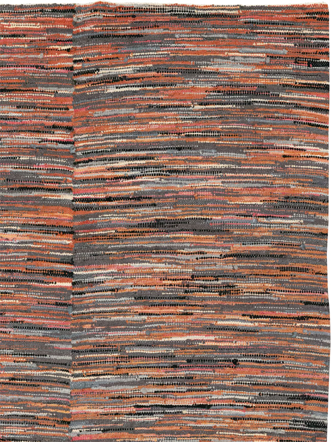 Vintage American Rag Rug, No.33424 - Gsblank