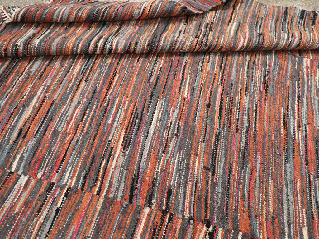 Vintage American Rag Rug, No.33424 - Gsblank