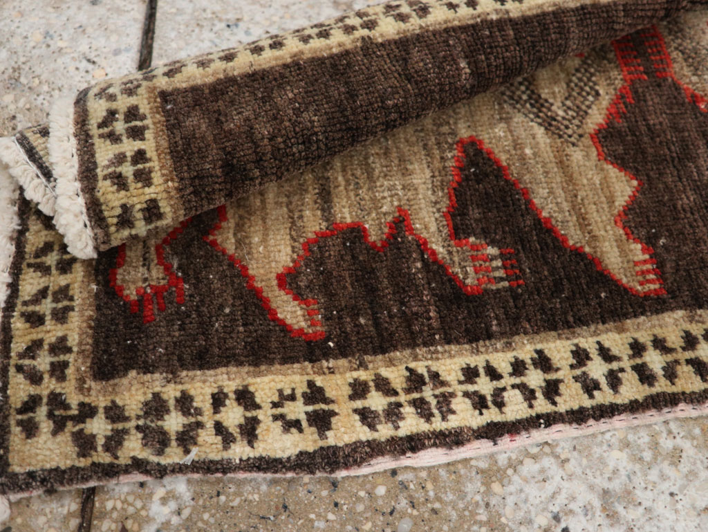 Vintage Turkish Anatolian Pictorial Rug (Pair: 1 of 2), No.33430 - Gsblank