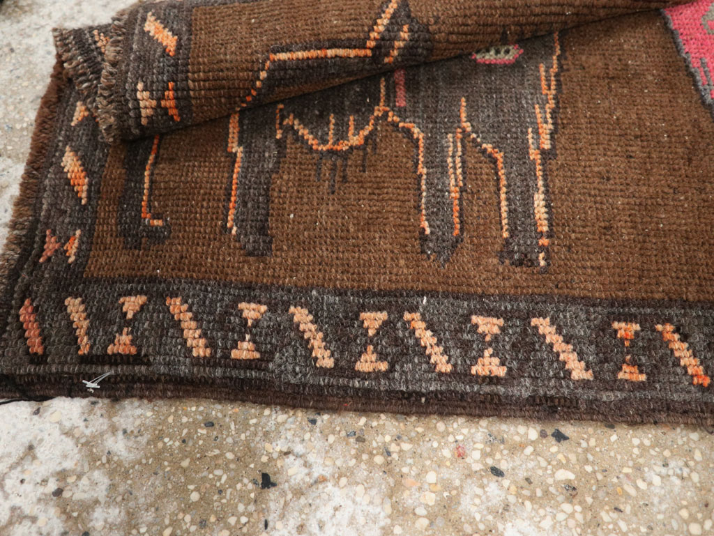 Vintage Turkish Anatolian Pictorial Rug, No.33446 - Gsblank