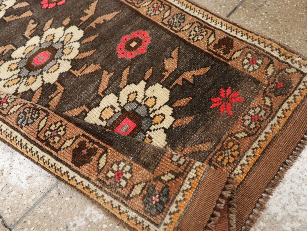 Vintage Turkish Anatolian Throw Rug  (Pair: 2 of 2), No.33455 - Gsblank