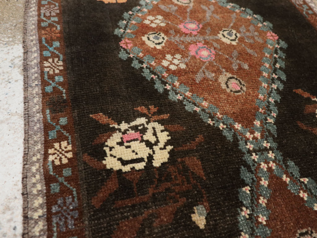 Vintage Turkish Anatolian Throw Rug, No.33457 - Gsblank