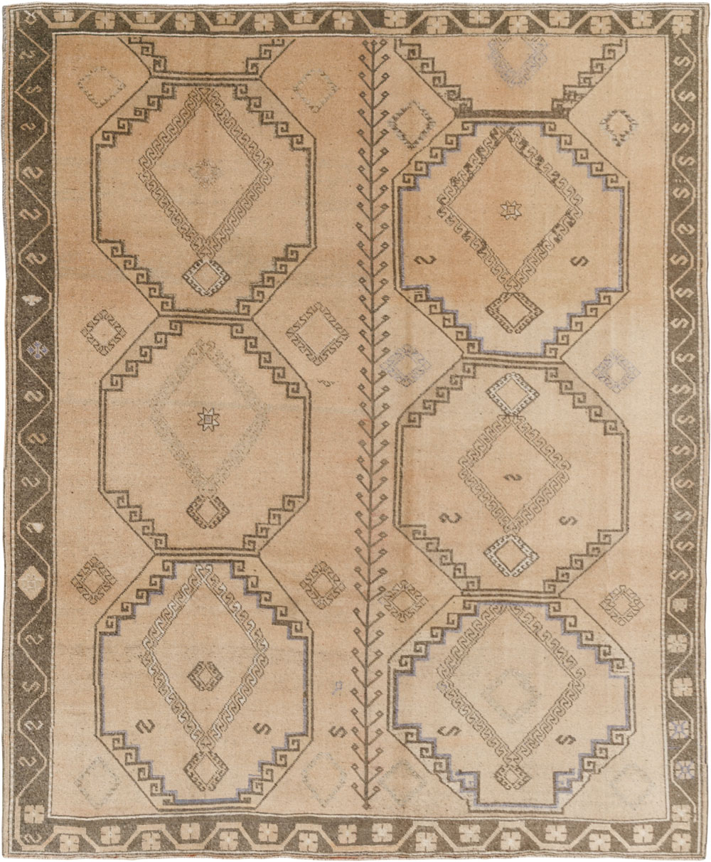 Vintage Turkish Anatolian Room Size Carpet, No.33464 - Gsblank