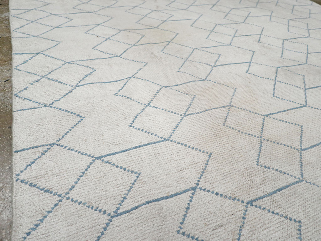 Modern Turkish Room Size Carpet, No.33465 - Gsblank