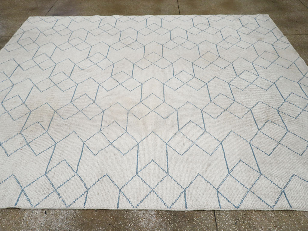 Modern Turkish Room Size Carpet, No.33465 - Gsblank