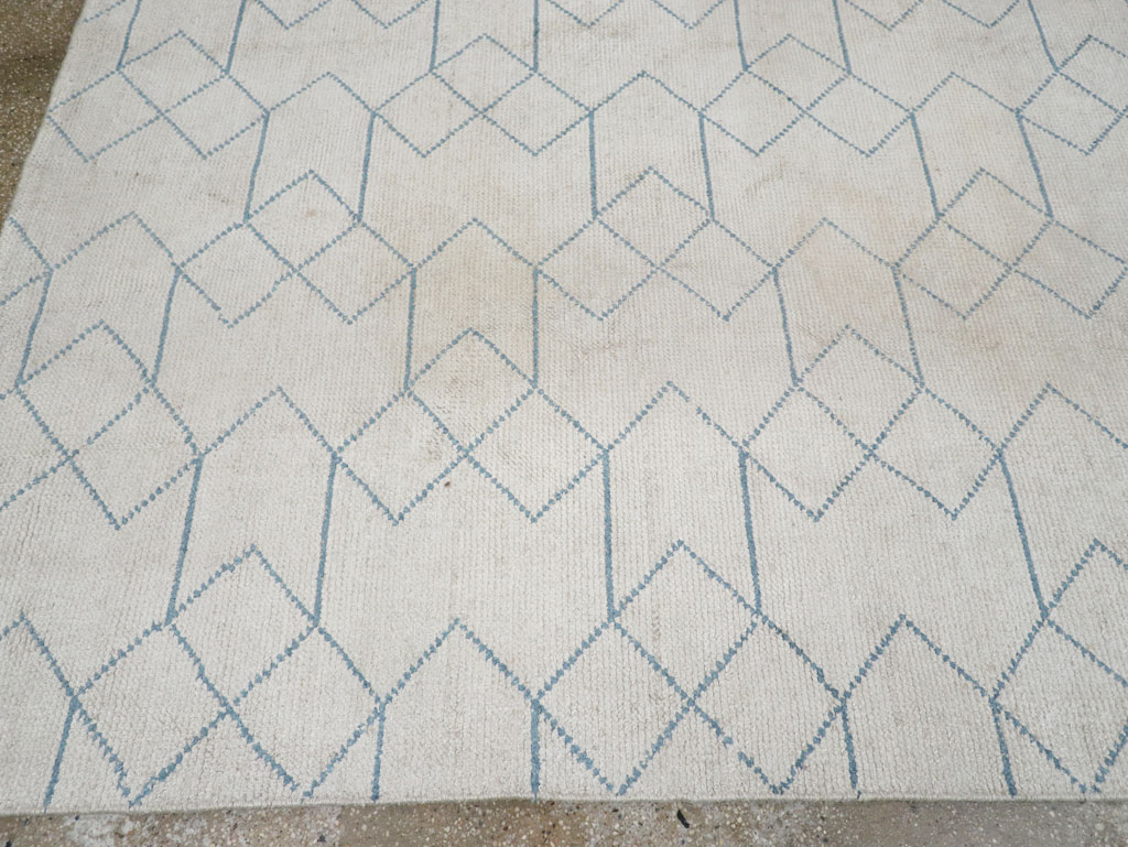 Modern Turkish Room Size Carpet, No.33465 - Gsblank