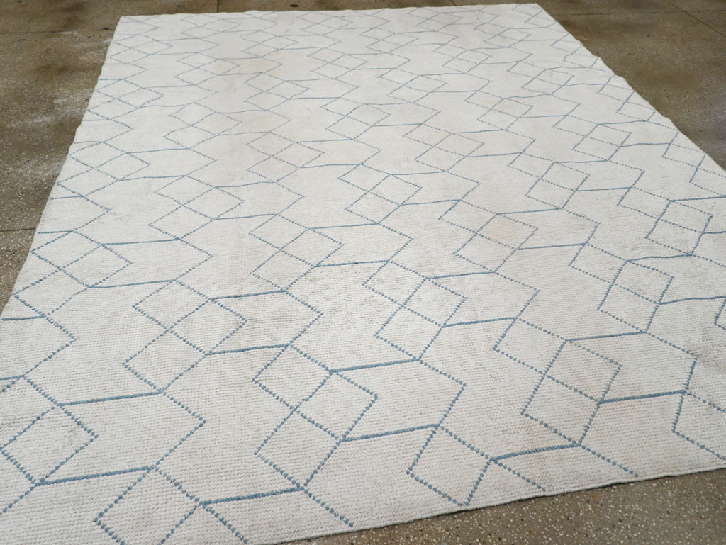 Modern Turkish Room Size Carpet, No.33465 - Gsblank