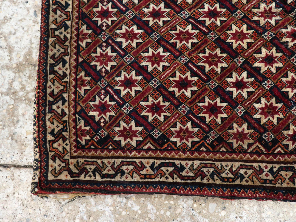 Antique Persian Qashqai Saddlebag (Khorjin), No.33468 - Gsblank