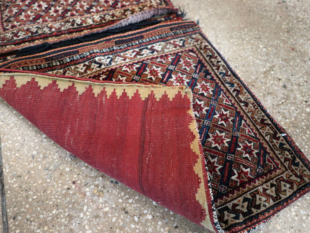 Antique Persian Qashqai Saddlebag (Khorjin), No.33468 - Gsblank