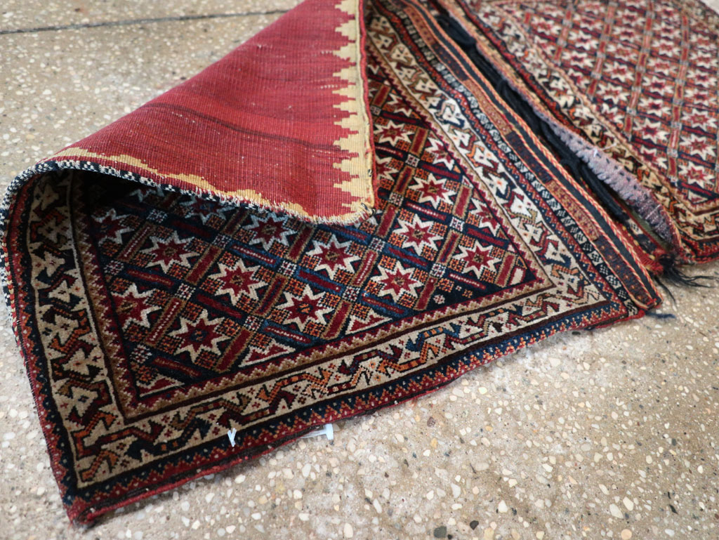 Antique Persian Qashqai Saddlebag, No.33468 - Gsblank