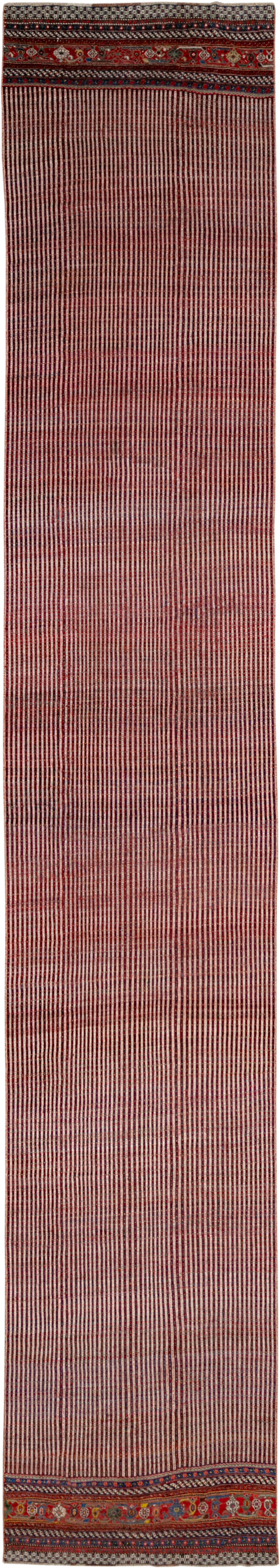 Antique Persian Qashqai Long Runner, No.33470 - Gsblank