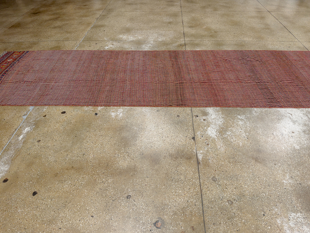 Antique Persian Qashqai Long Runner, No.33470 - Gsblank