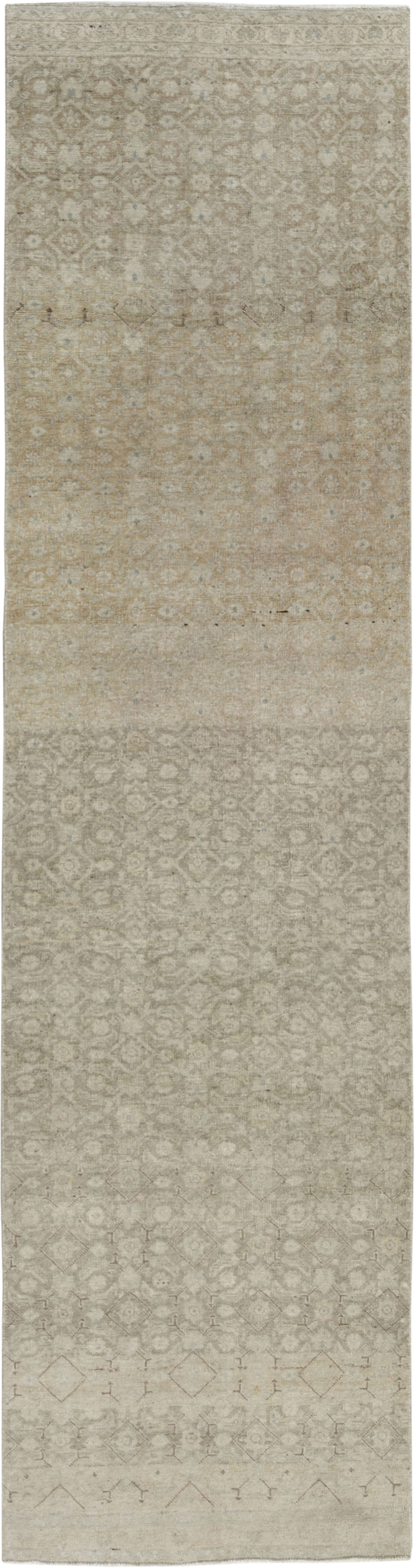 Vintage Persian Tabriz Runner, No.33476 - Gsblank