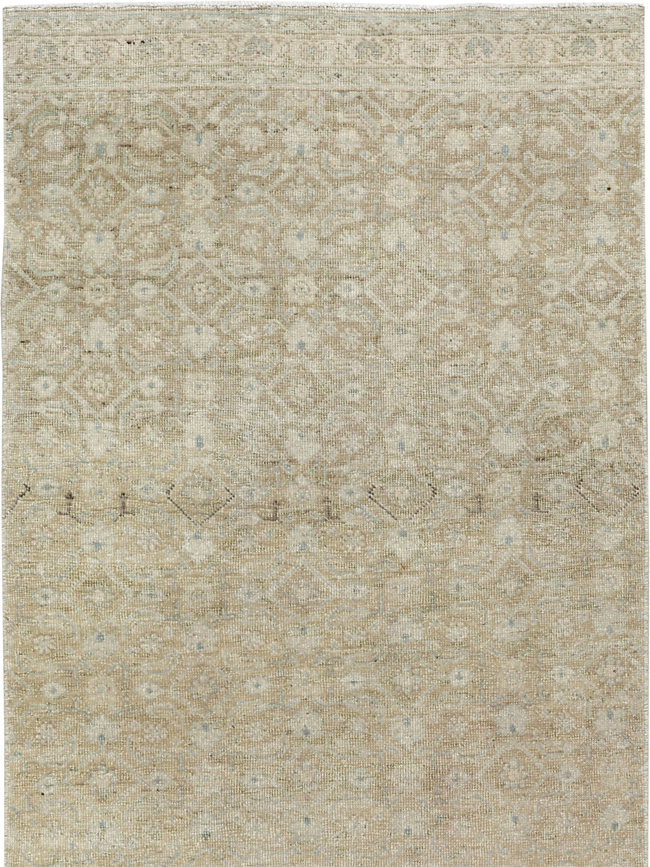 Vintage Persian Tabriz Runner, No.33476 - Gsblank