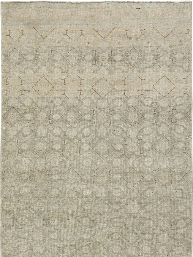 Vintage Persian Tabriz Runner, No.33476 - Gsblank