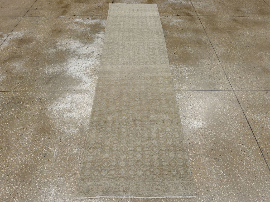 Vintage Persian Tabriz Runner, No.33476 - Gsblank