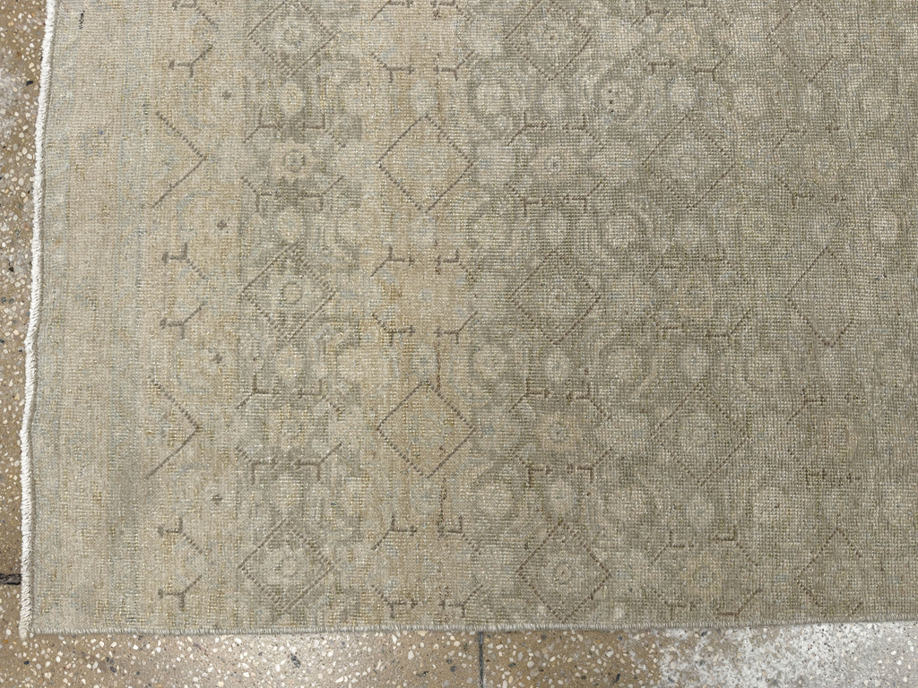 Vintage Persian Tabriz Runner, No.33476 - Gsblank
