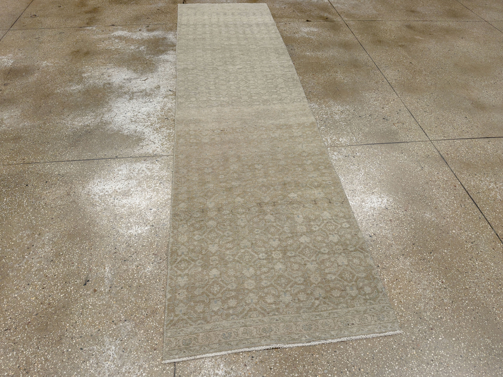Vintage Persian Tabriz Runner, No.33476 - Gsblank