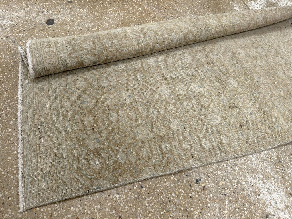 Vintage Persian Tabriz Runner, No.33476 - Gsblank