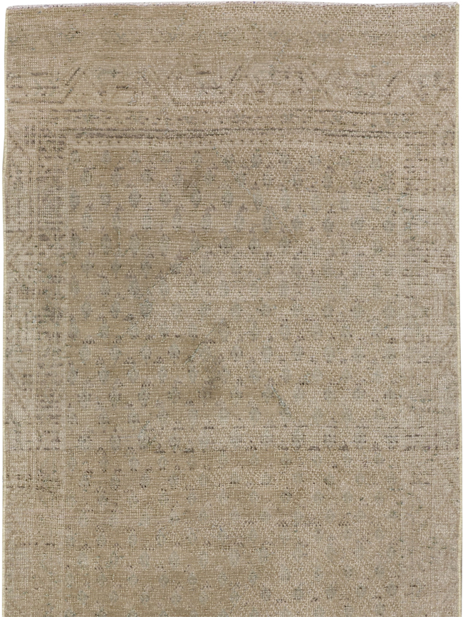 Vintage Persian Tabriz Runner, No.33477 - Gsblank