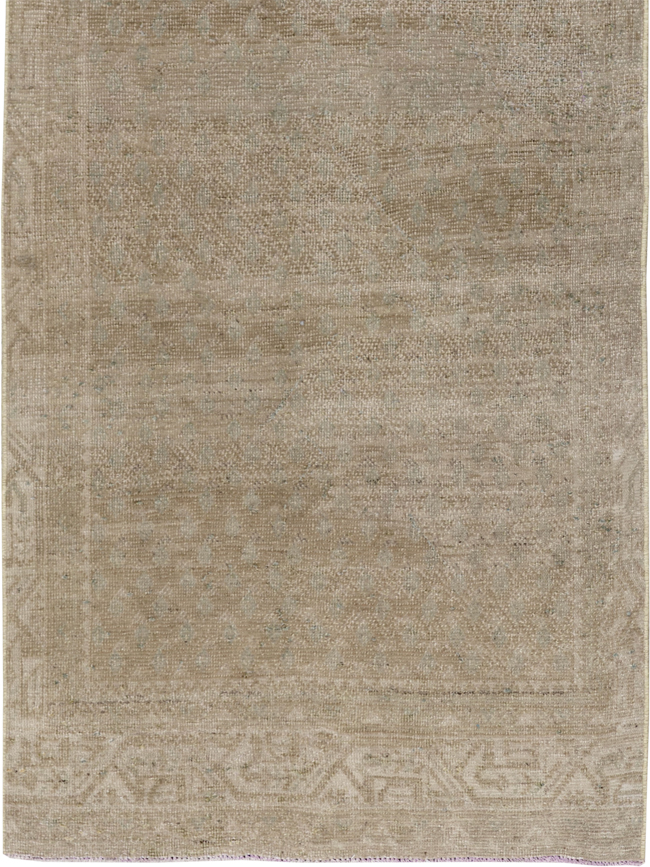Vintage Persian Tabriz Runner, No.33477 - Gsblank