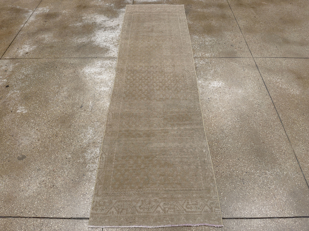 Vintage Persian Tabriz Runner, No.33477 - Gsblank