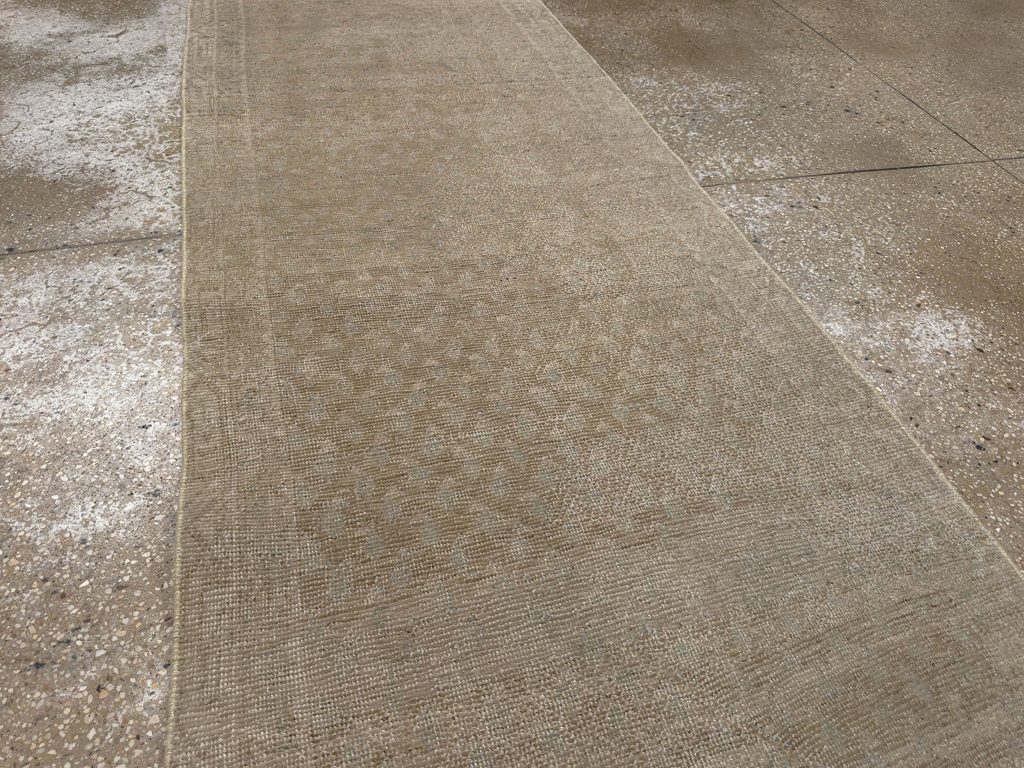 Vintage Persian Tabriz Runner, No.33477 - Gsblank