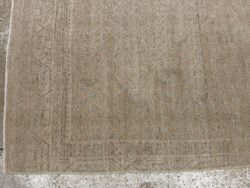 Vintage Persian Tabriz Runner, No.33477 - Gsblank