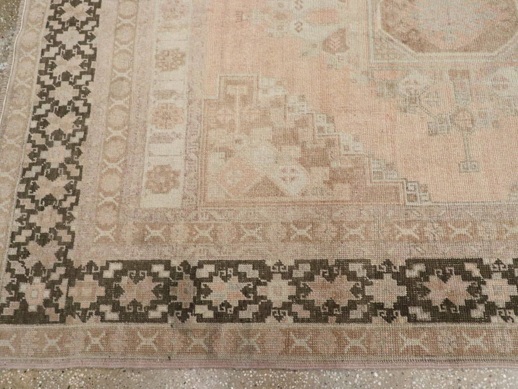 Vintage Turkish Anatolian Wide Gallery Runner, No.33479 - Gsblank