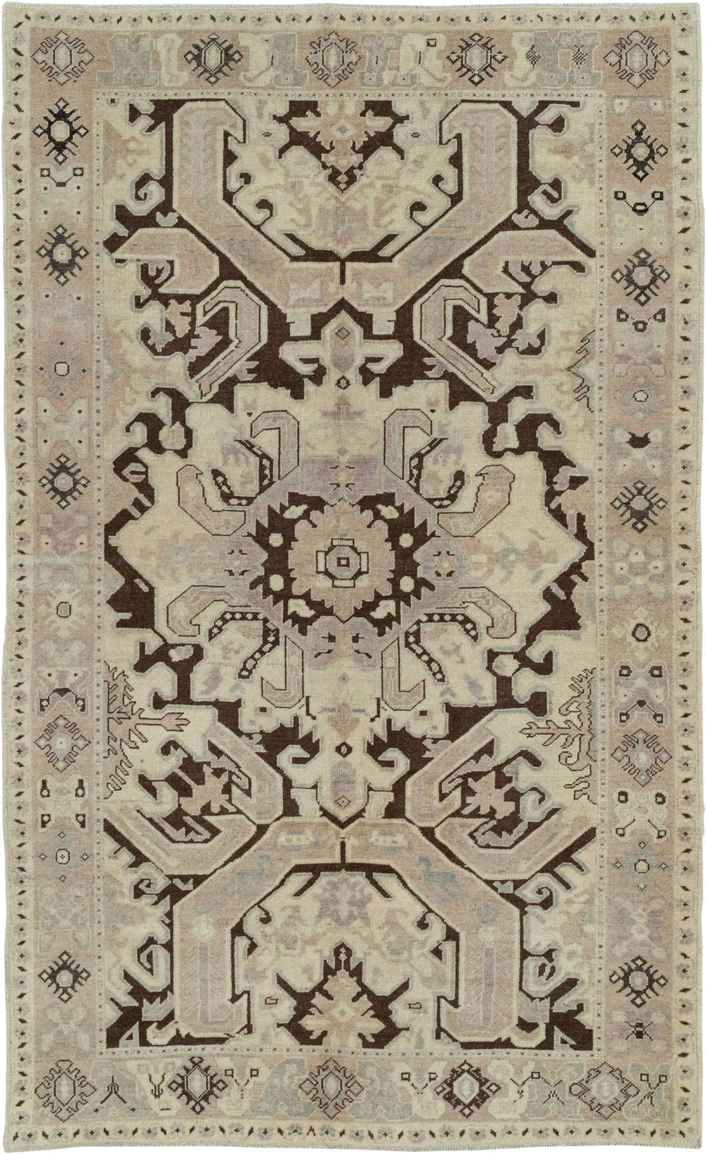 Vintage Turkish Anatolian Gallery Rug, No.33481 - Gsblank