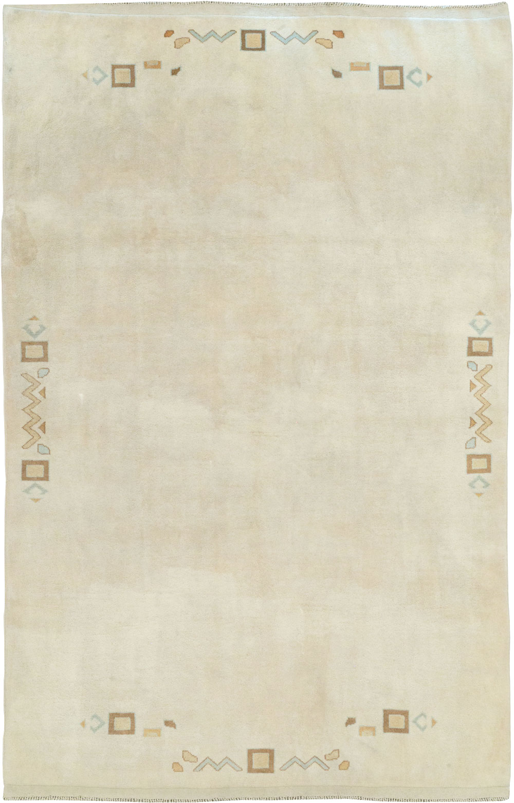 Modern Turkish Accent Rug, No.33482 - Gsblank