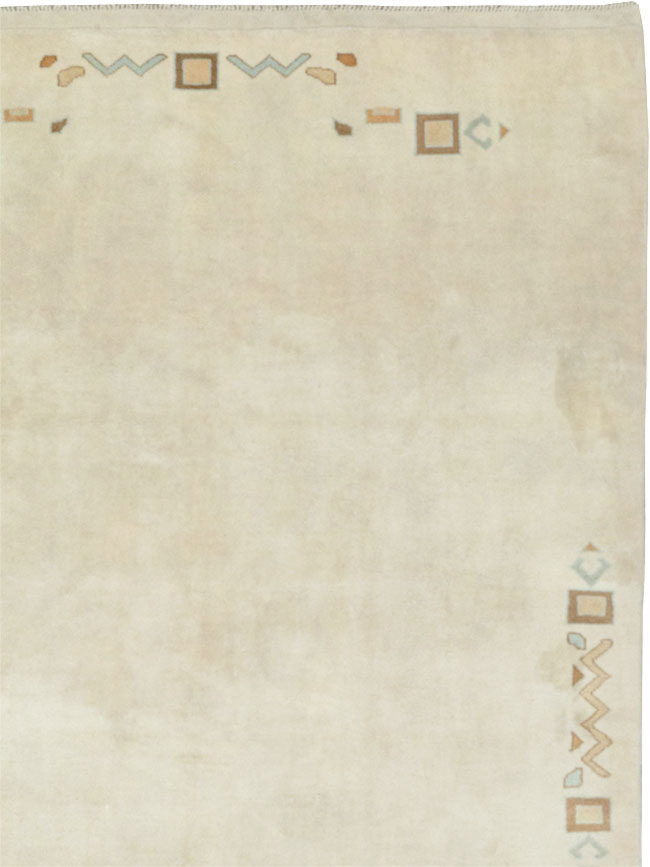 Modern Turkish Accent Rug, No.33482 - Gsblank