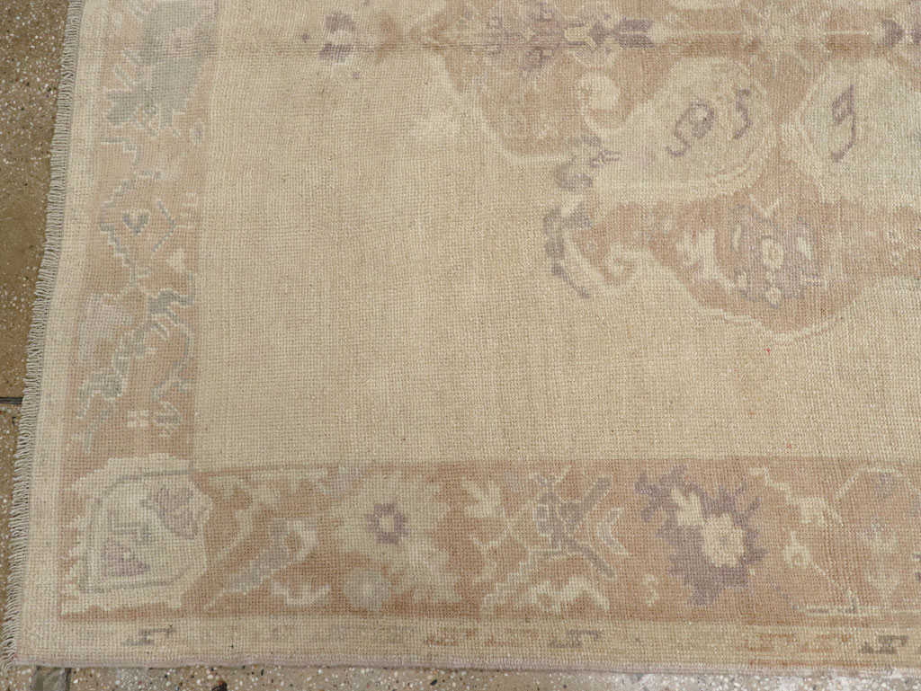 Vintage Turkish Anatolian Wide Gallery Runner, No.33486 - Gsblank