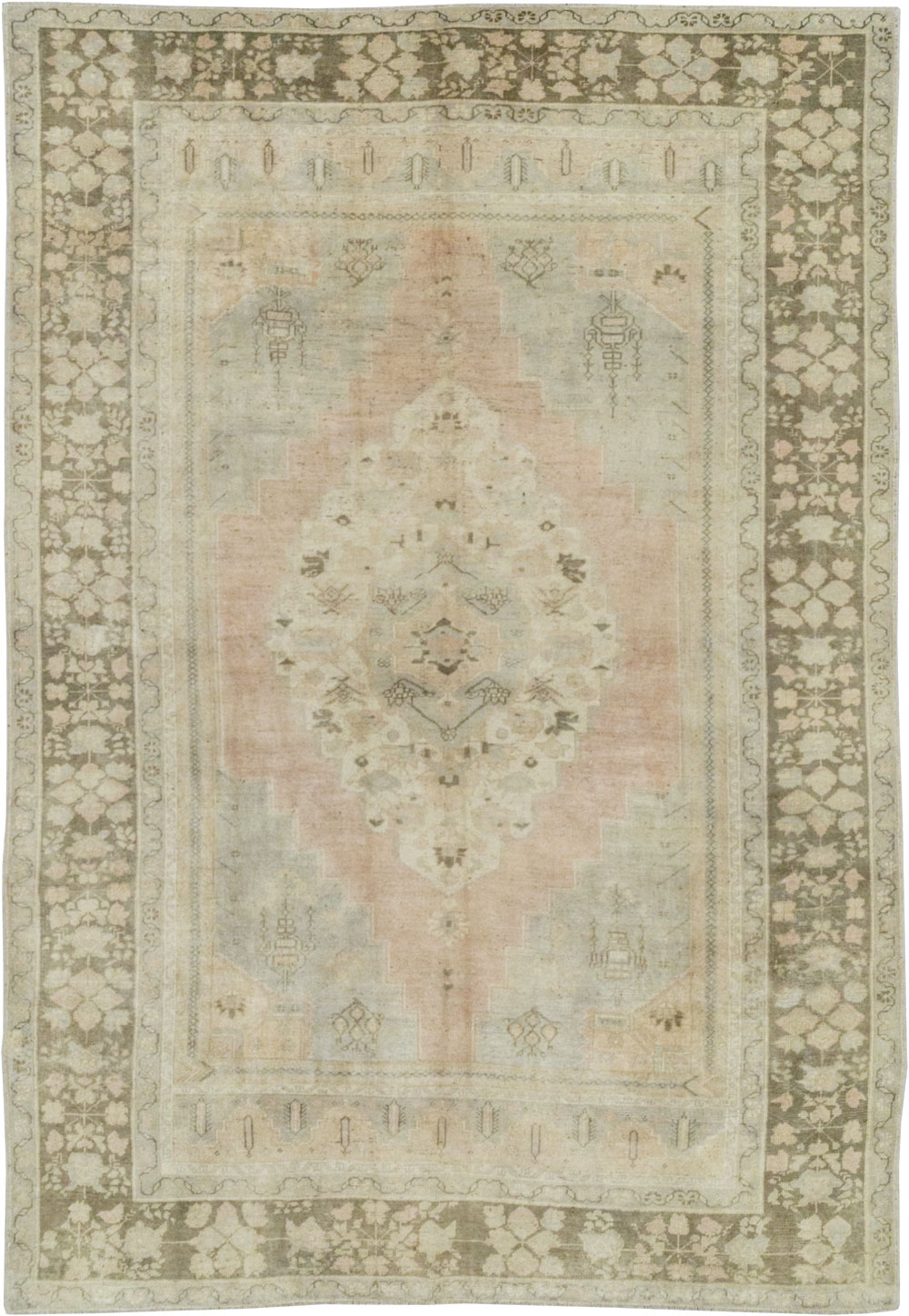 Vintage Turkish Anatolian Accent Rug, No.33487 - Gsblank