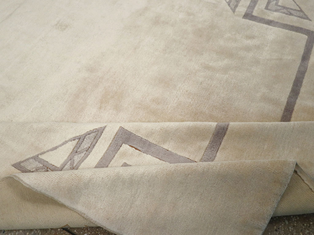 Modern Turkish Room Size Carpet, No.33491 - Gsblank