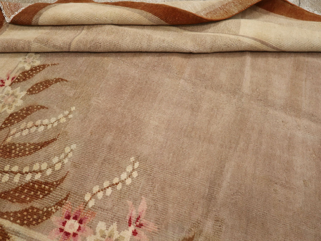 Vintage Indian Art Deco Room Size Carpet, No.33576 - Gsblank