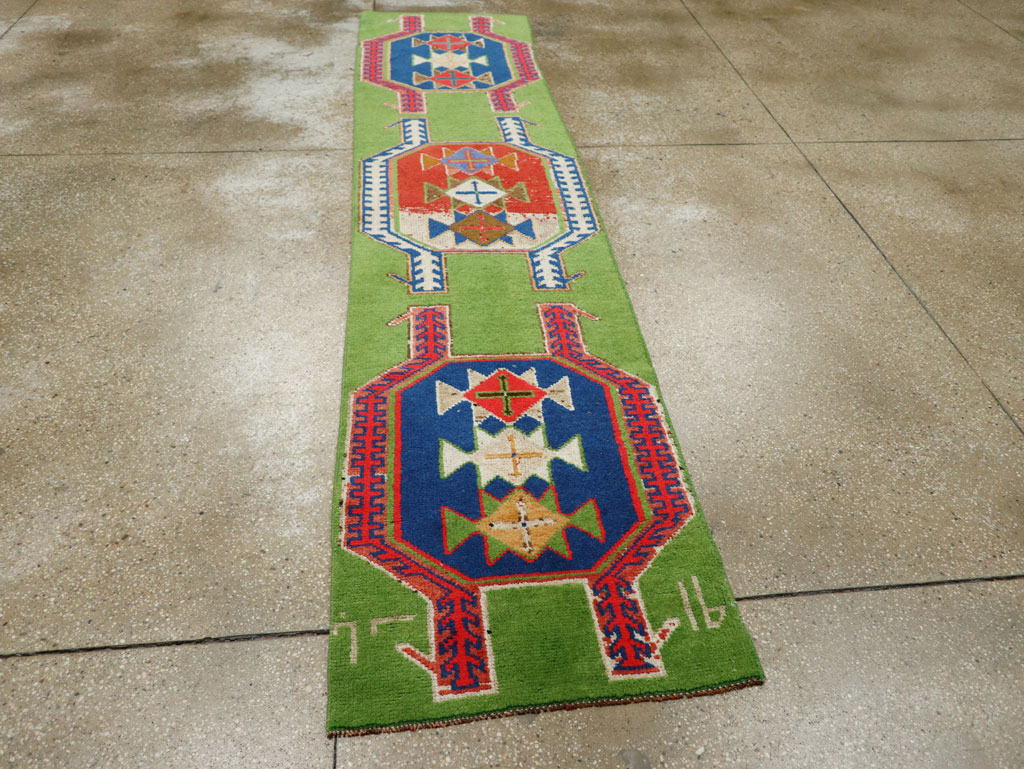 Vintage Turkish Anatolian Runner, No.33583 - Gsblank