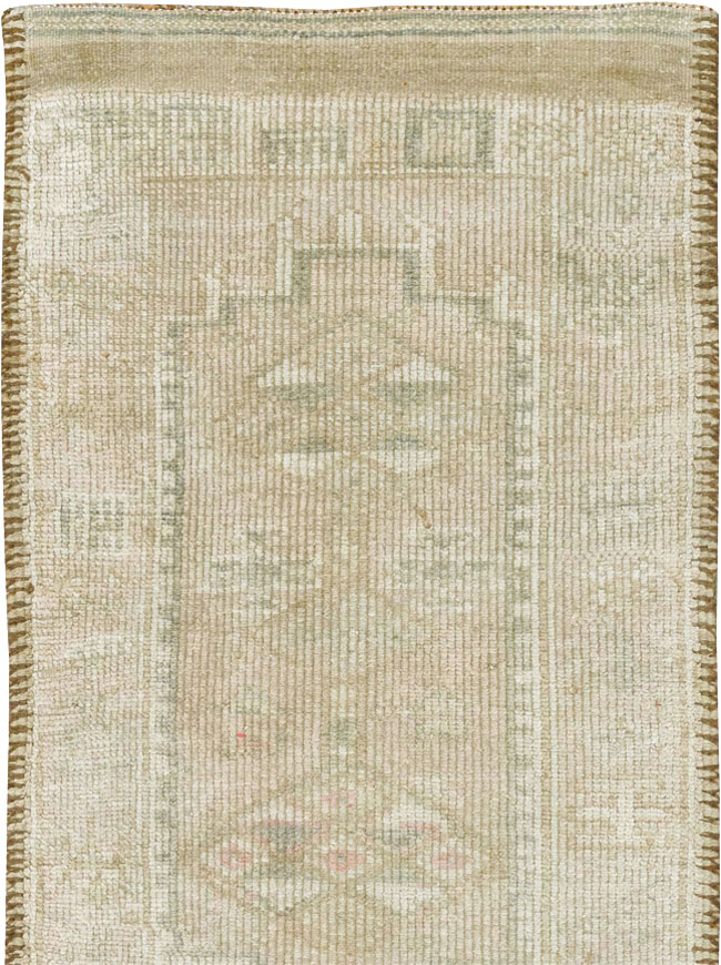 Vintage Turkish Oushak Runner, No.33584 - Gsblank