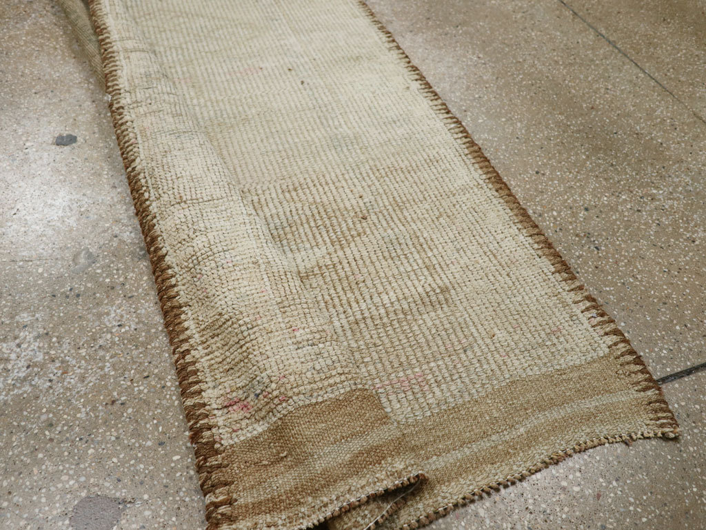Vintage Turkish Oushak Runner, No.33584 - Gsblank
