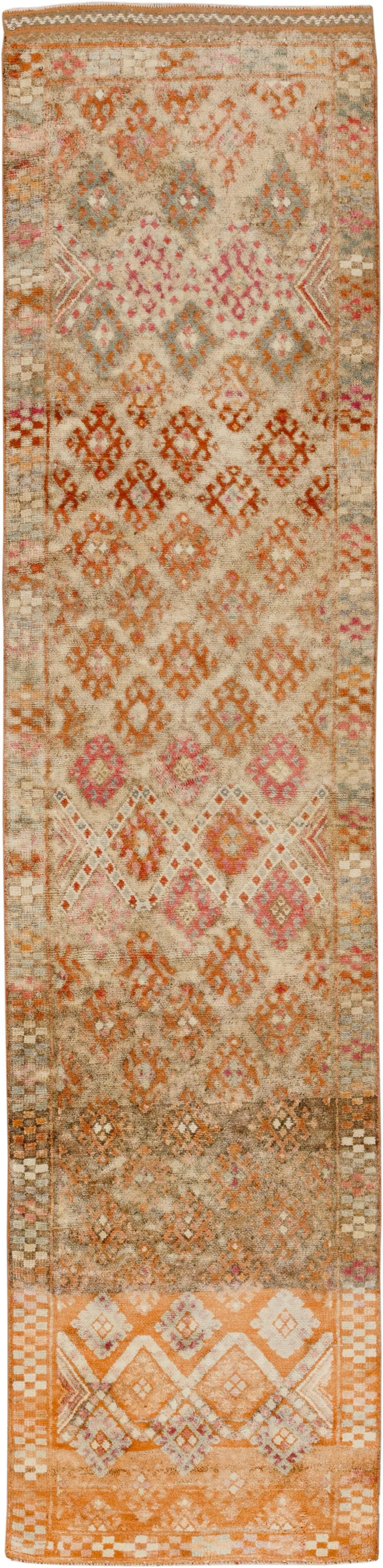 Vintage Turkish Anatolian Runner, No.33585 - Gsblank