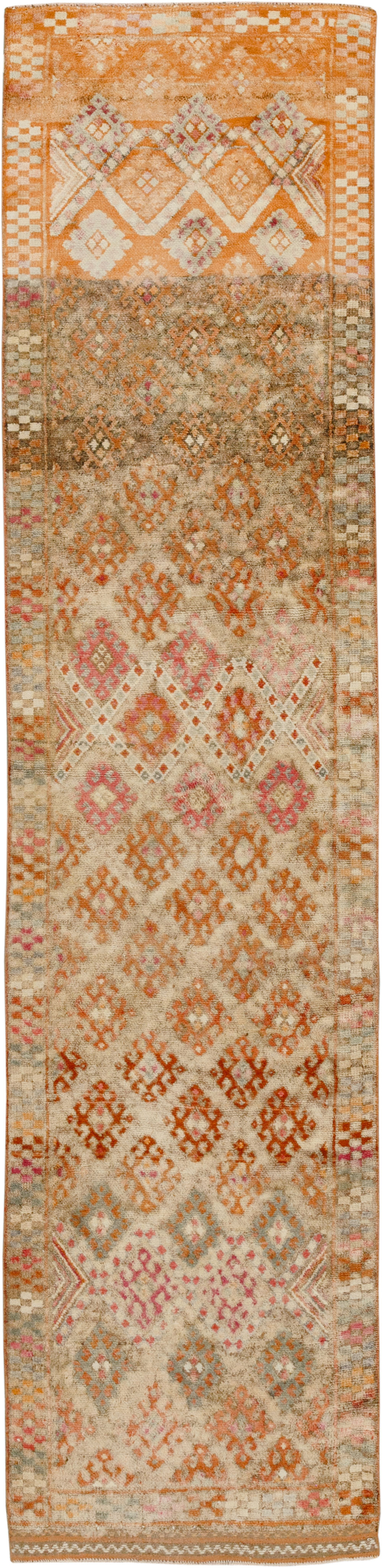 Vintage Turkish Anatolian Runner, No.33585 - Gsblank
